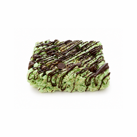 Drizzled - Mint Chip Chocolate Rice Crispie Treats