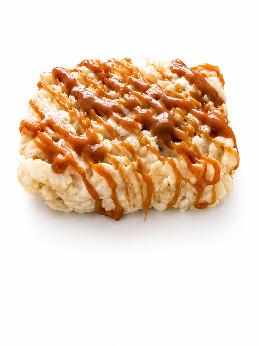 Mini Drizzled - Caramel Rice Crispie Treats