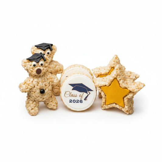 Graduation Rice Crispie Treats Assortment