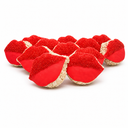 Lips Rice Crispie Treats