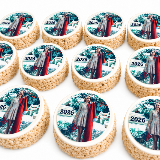 Custom Photo Rice Crispie Treats