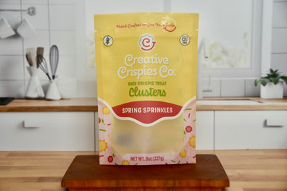 Spring Sprinkles Crispie Mix Clusters
