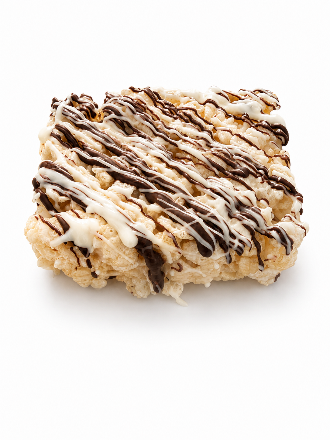 Mini Drizzled - Dark & White Chocolate Rice Crispie Treats