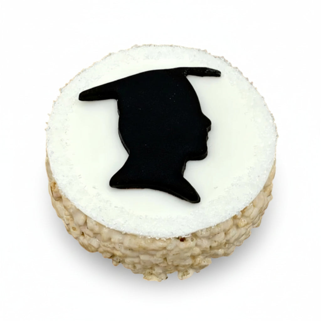 Graduate Silhouette Rice Crispie Treats