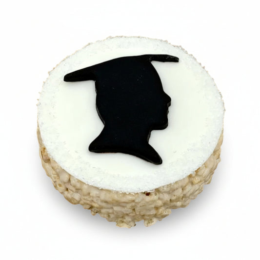 Graduate Silhouette Rice Crispie Treats