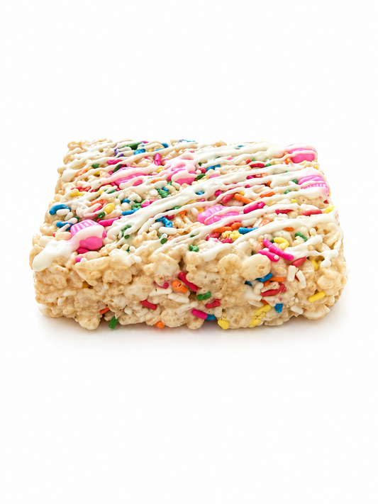Drizzled - Birthday Sprinkle Rice Crispie Treats