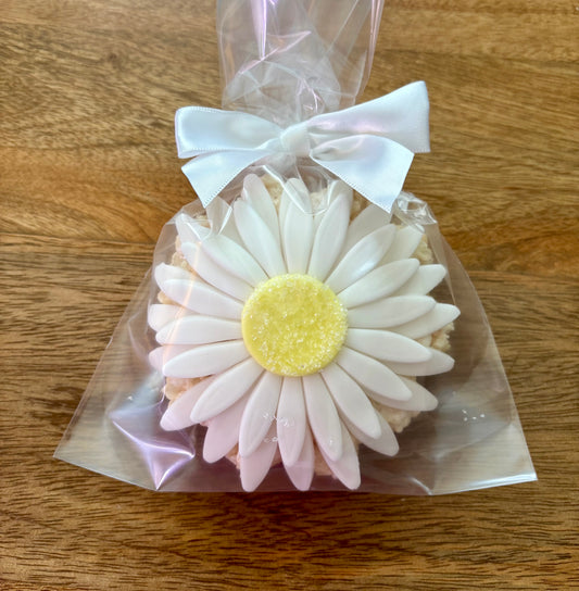 Flower Daisy Rice Crispie Treats