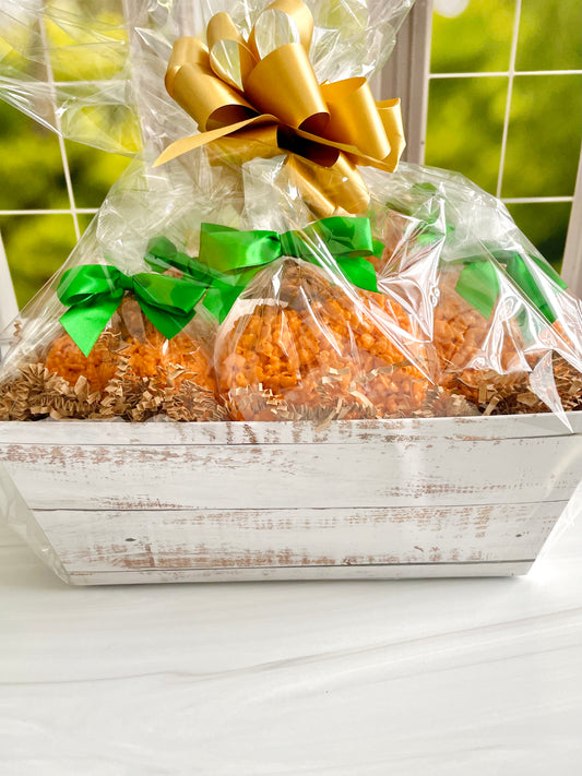 Thanksgiving Pumpkin Gift Basket