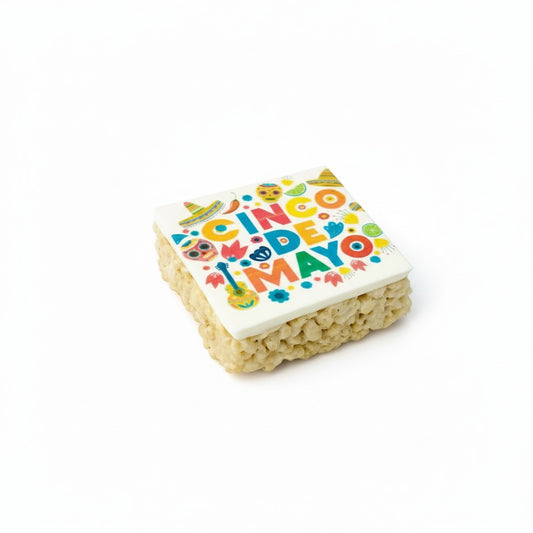 Cinco De Mayo Message Rice Crispie Treats