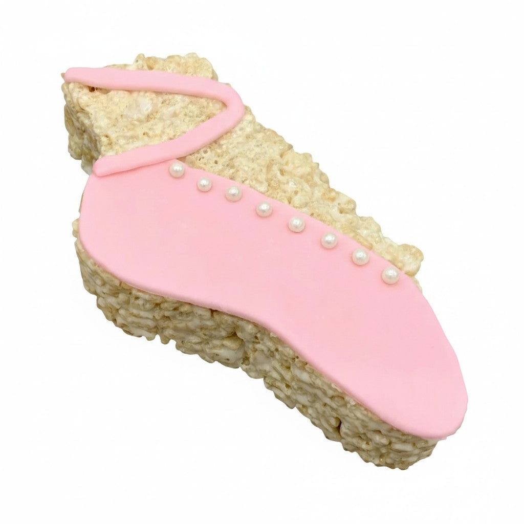 Ballet Tutu and Pointe Shoe Crispie Treats