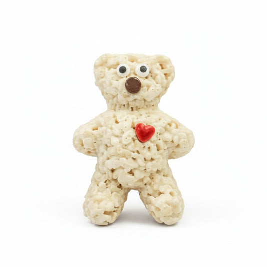 Valentine's Day Bear Rice Crispie Treats