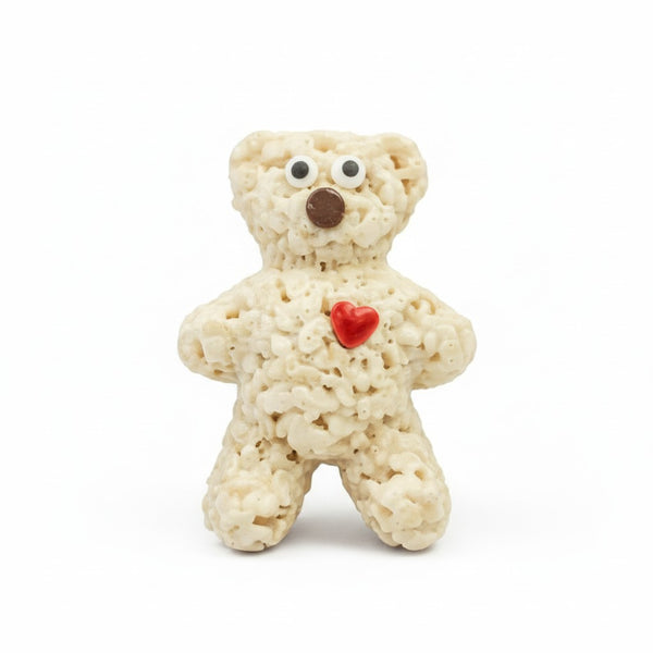 Valentine's Day Bear Rice Crispie Treats