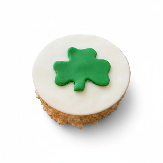 Saint Patrick's Day Rounds Rice Crispie Treats