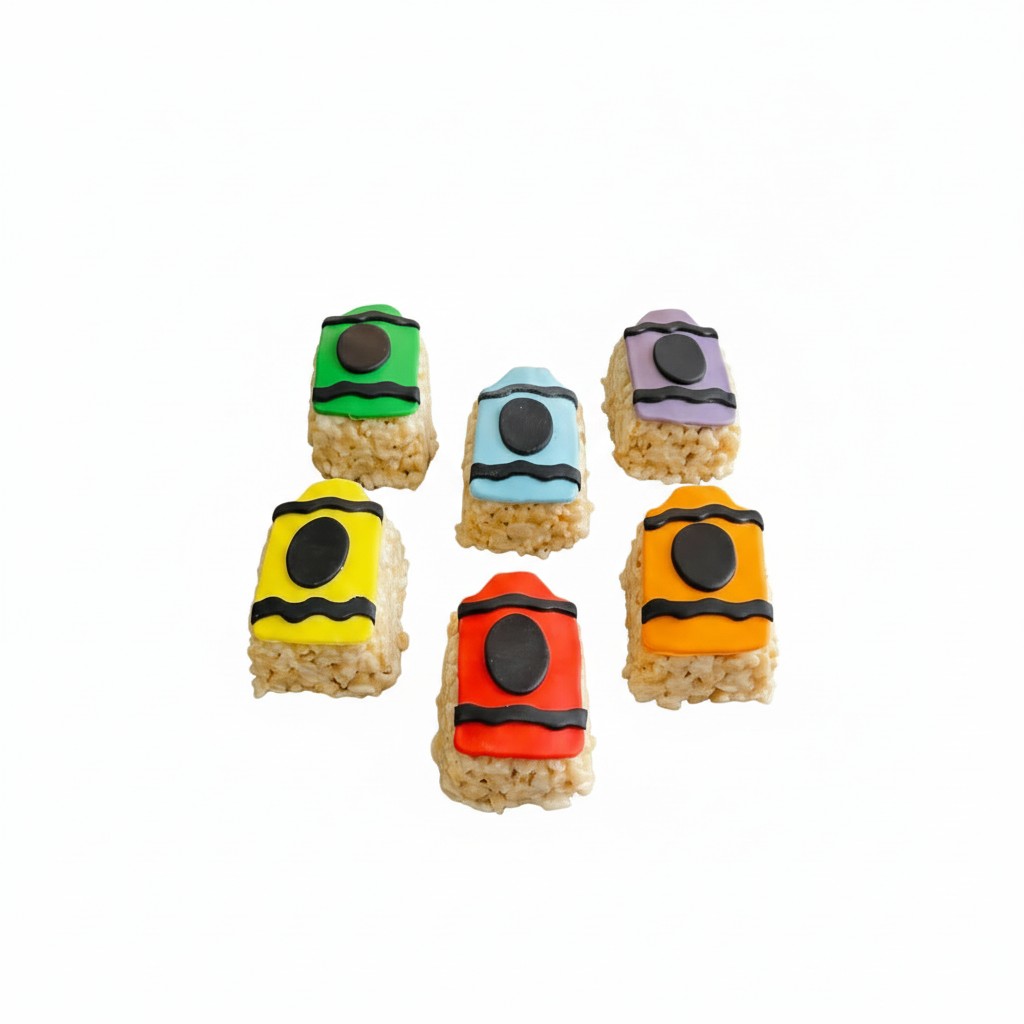 Crayon Rice Crispie Treats