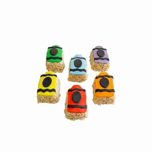 Crayon Rice Crispie Treats