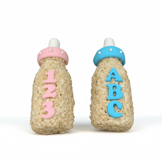 Baby Bottle Crispie Treats