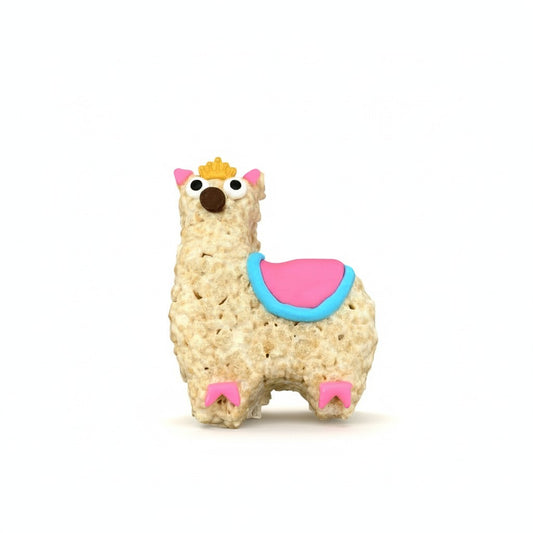 Llama Rice Crispie Treats