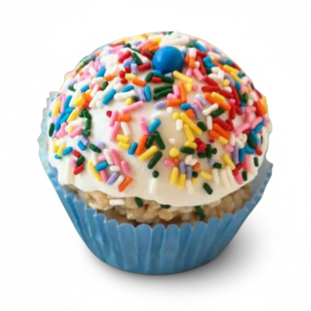 Cupcake Rice Crispie Treats