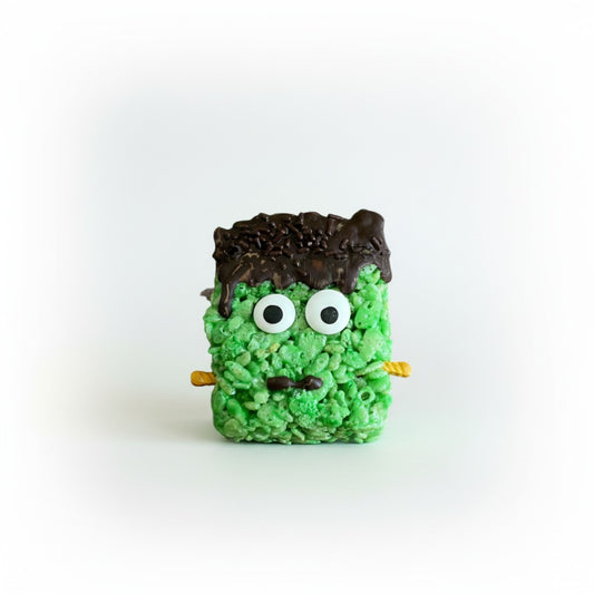 Frankenstein Rice Crispie Treats