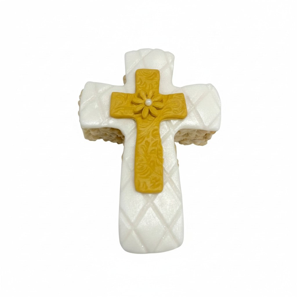 Special Occasion Cross Rice Crispie Treats