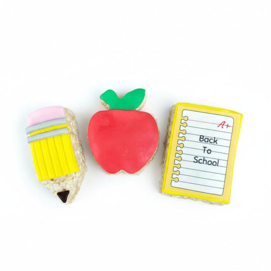 Back To School Assortment Crispie Treats