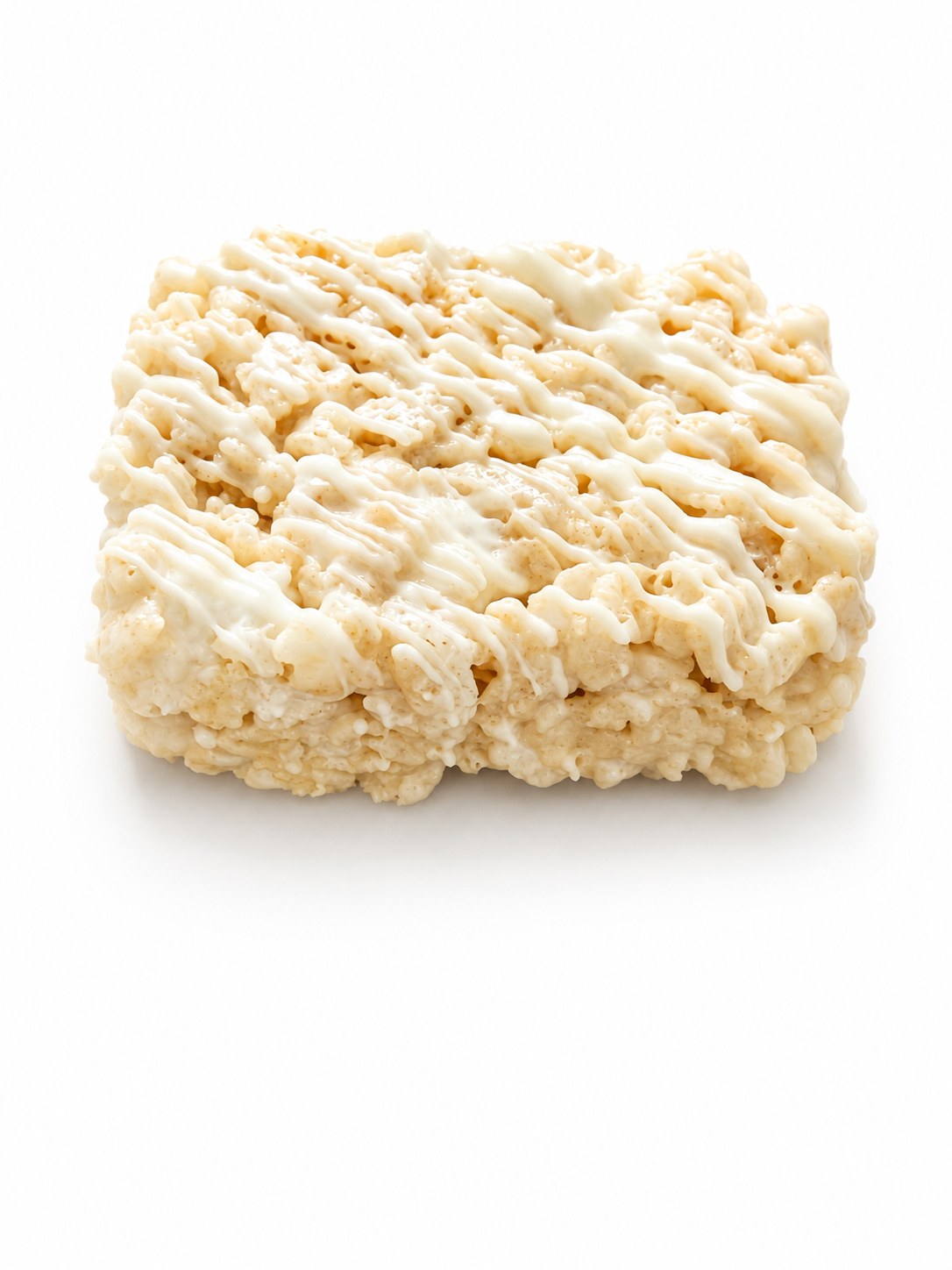 Mini Drizzled - White Chocolate Rice Crispie Treats