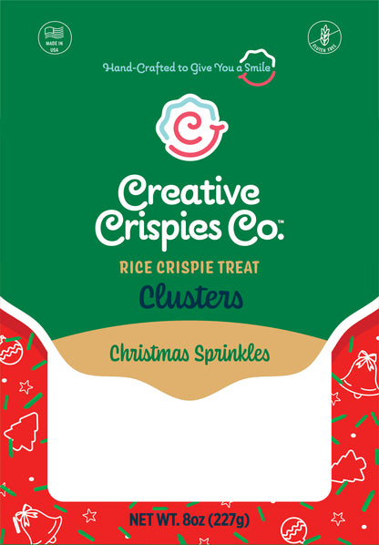 Christmas Crispie Mix Clusters