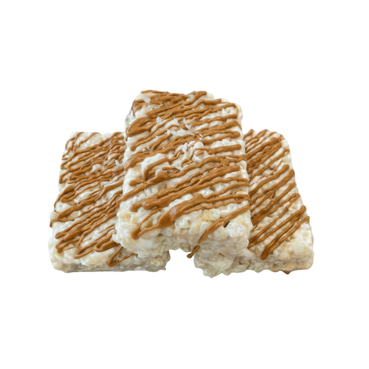 Drizzled - Peanut Butter Rice Crispie Treats
