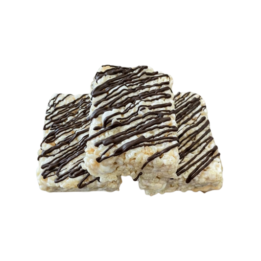 Drizzled - Dark Chocolate Rice Crispie Treats