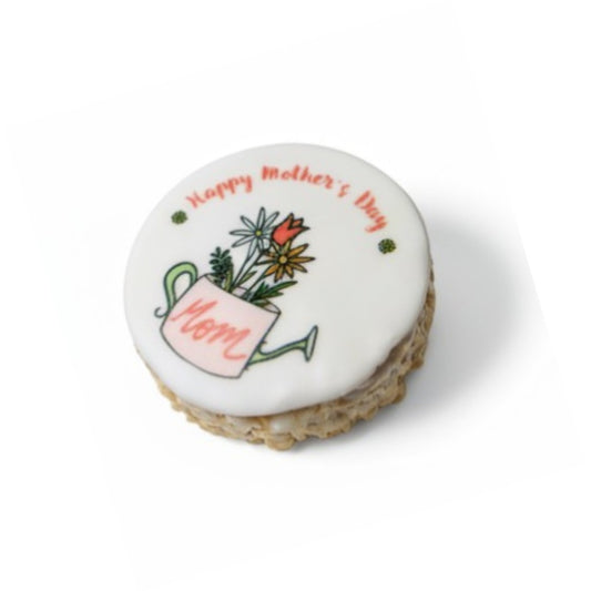 Mother's Day Message Rice Crispie Treats