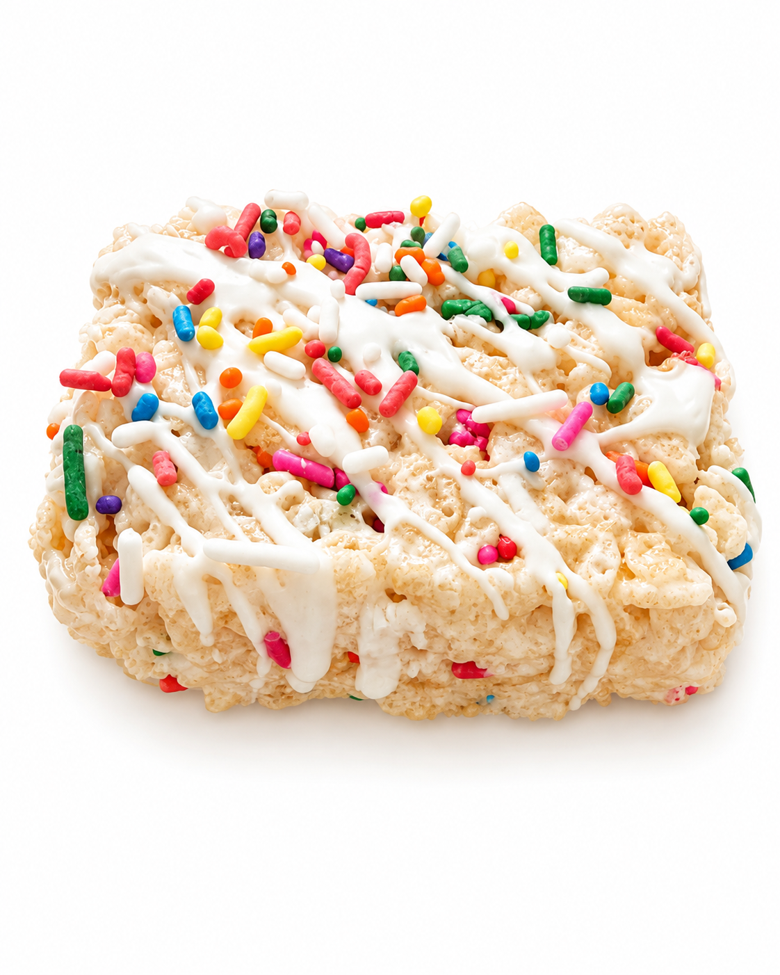 Mini Drizzled - Confetti Rice Crispie Treats