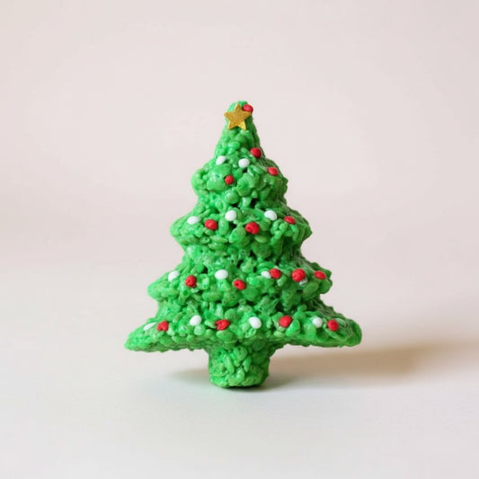 Christmas Tree Rice Crispie Treats