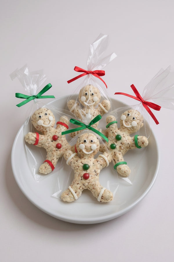 Gingerbread Man Rice Crispie Treats