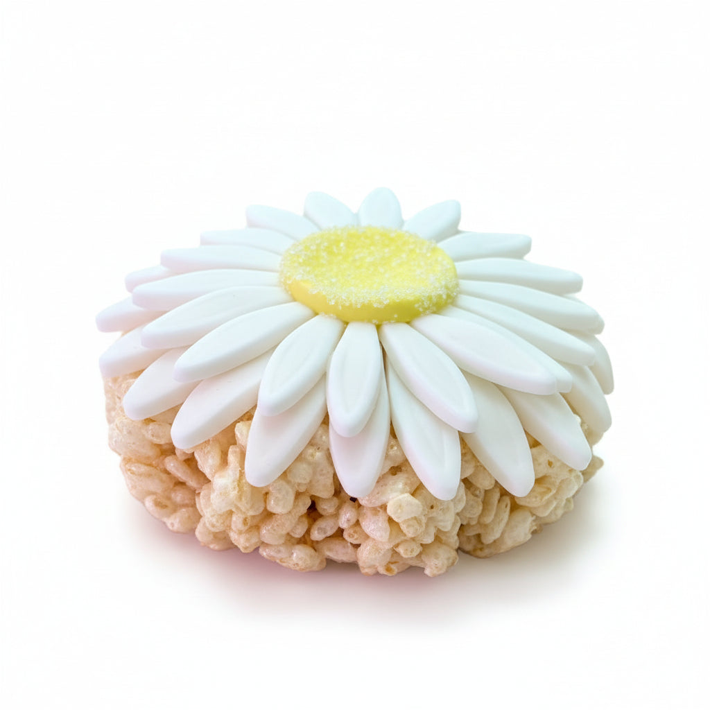Flower Daisy Rice Crispie Treats | Creative Crispies – Creative ...
