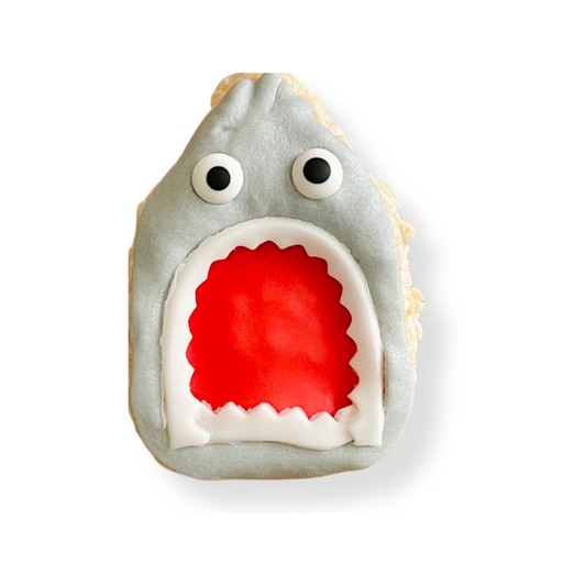 Shark Rice Crispie Treats
