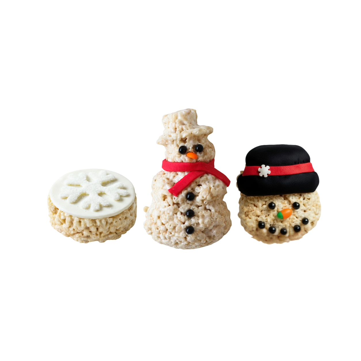 Winter Assortment Rice Crispie Treats