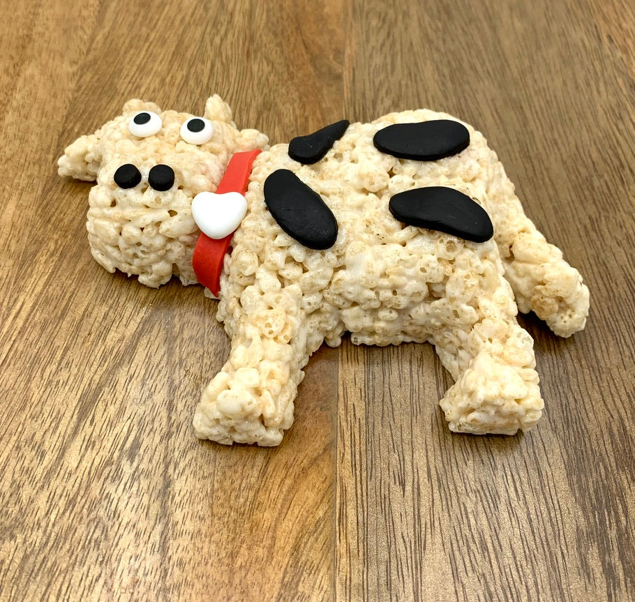 Cow Rice Crispie Treats
