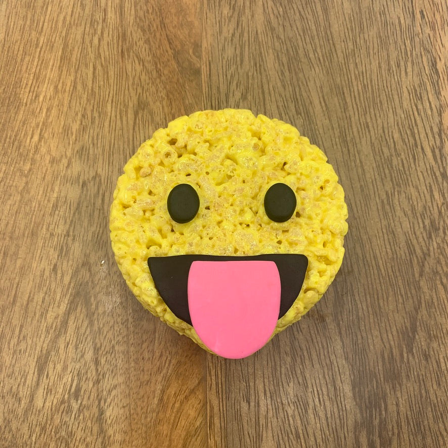 Emoji Tongue Rice Crispie Treats