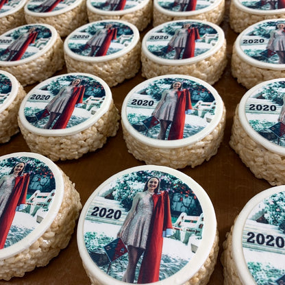 Custom Photo Rice Crispie Treats