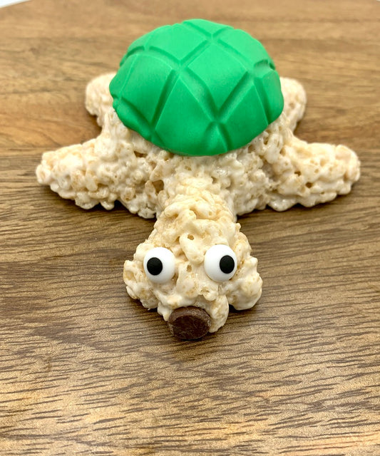 Turtle Rice Crispie Treats