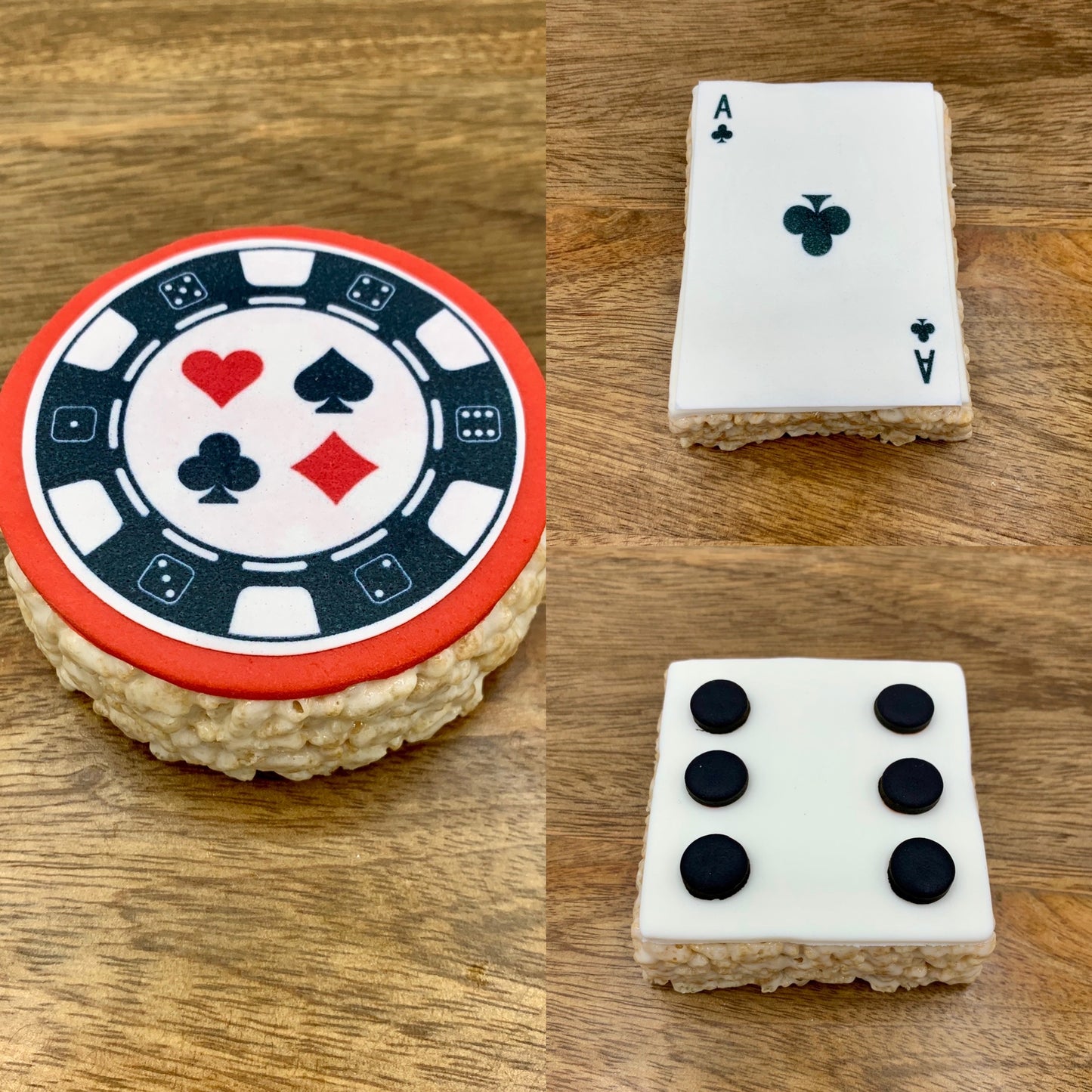 Casino Rice Crispie Treats