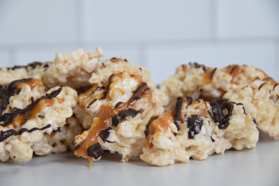 Spicy Chocolate Habanero Crispie Mix Clusters