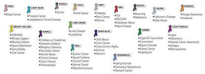Awareness Ribbon Crispie Treats