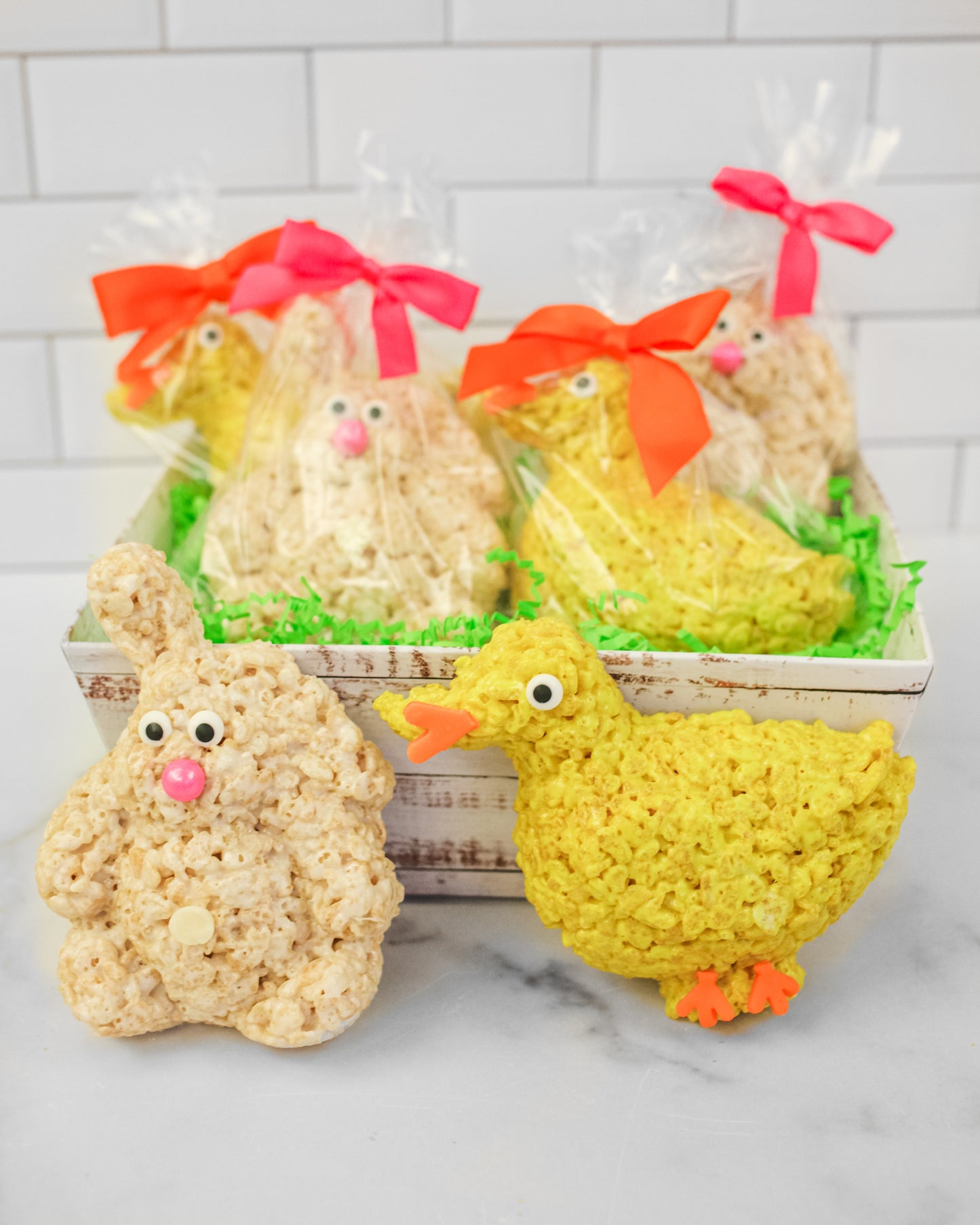 Easter Gift Basket Tray