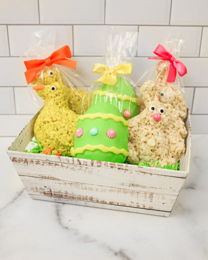 Easter Gift Basket Tray