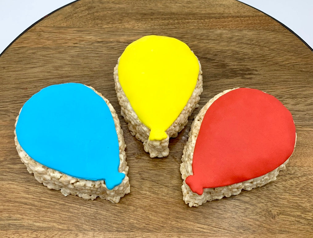 Balloon Rice Crispie Treats