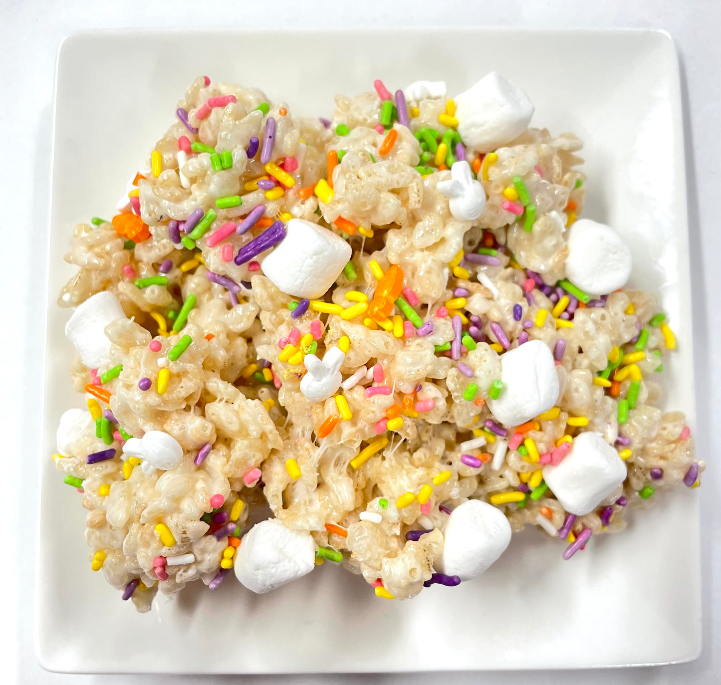 Easter Sprinkles Crispie Mix Clusters