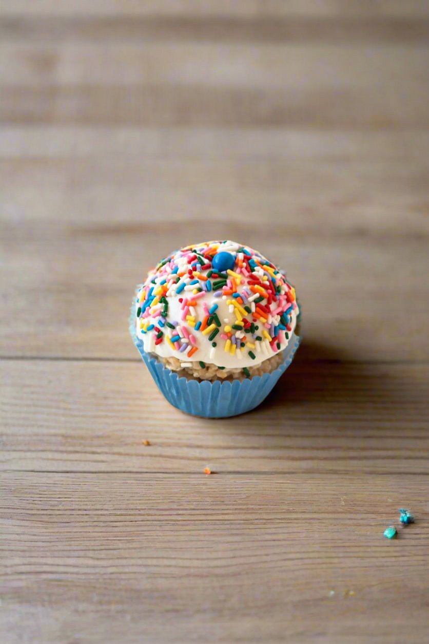 Cupcake Rice Crispie Treats