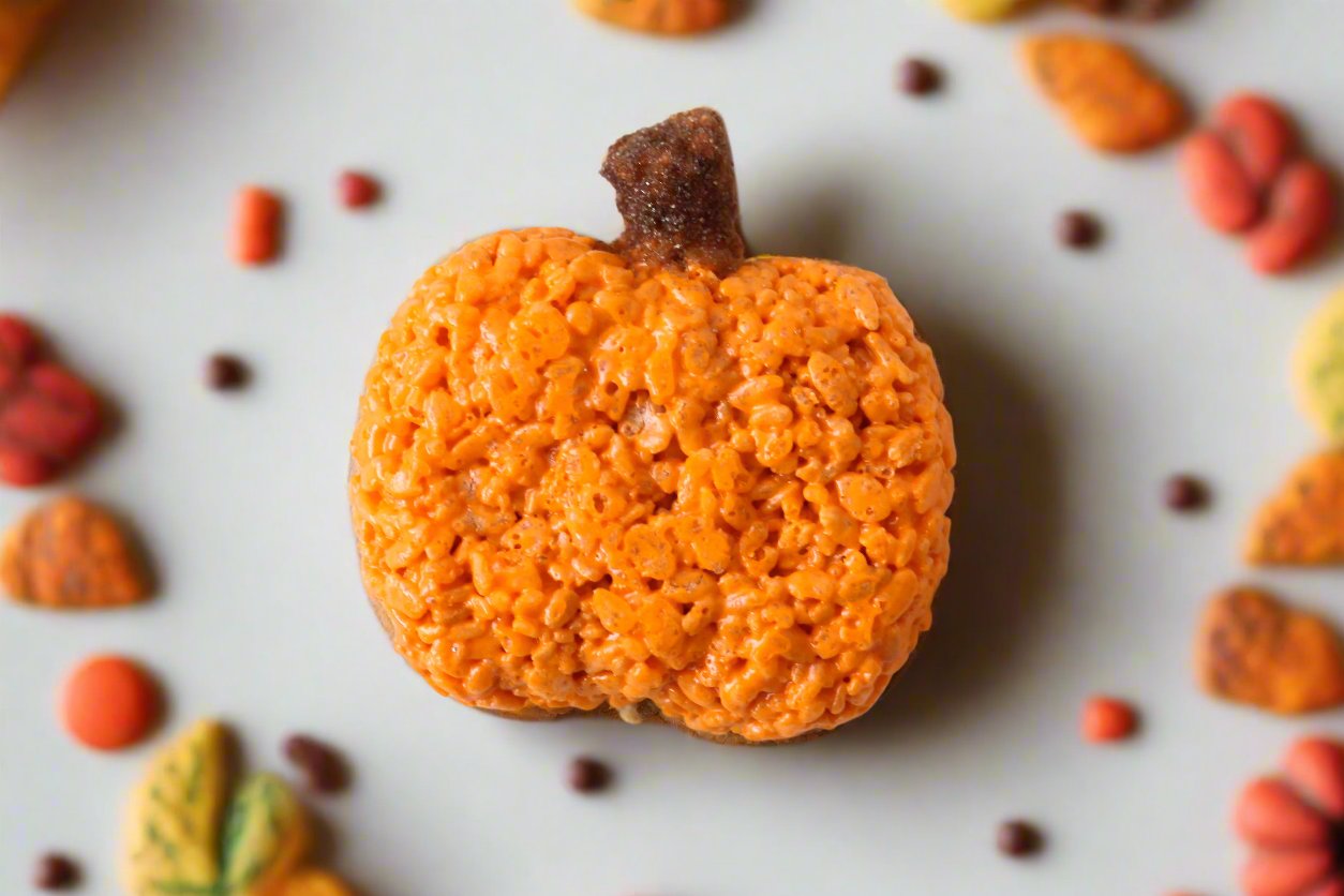 Pumpkin (Fall) Rice Crispie Treats