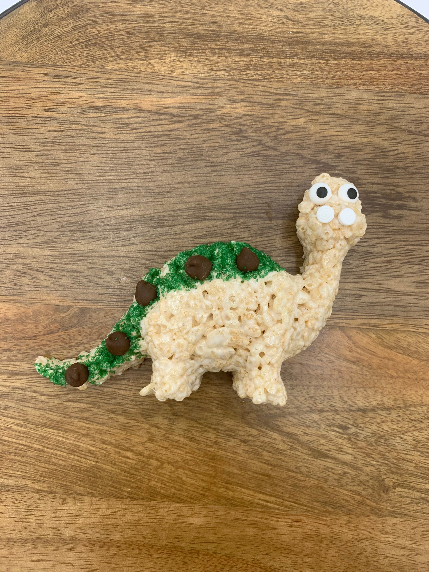 Dinosaur "Rex" Rice Crispie Treats
